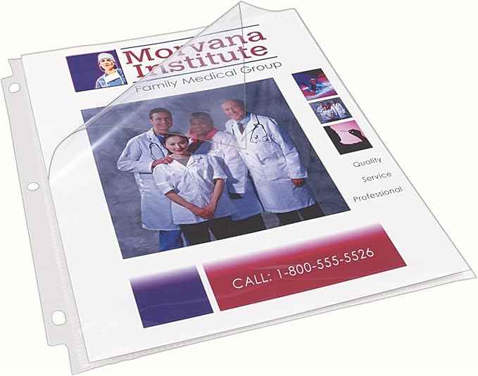 Avery Diamond Clear Super Heavyweight Sheet Protectors, Easy Load, 50 Document - Image 4