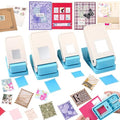 BAOFALI 4Pcs /Set Stamp Puncher Stamp Punch 1x0.8 &1.5 &1 &1.25x1.5inch Postage by BAOFALI