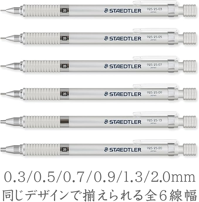 Staedtler 0.3mm Mechanical Pencil Silver Series - Image 8
