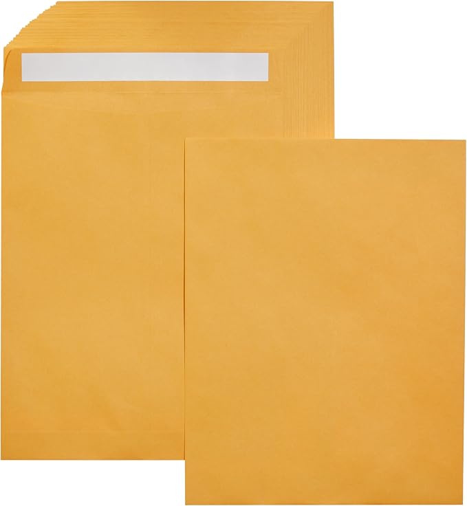 Amazon Basics Catalog Shipping Envelopes, Peel and Seal by AmazonBasics