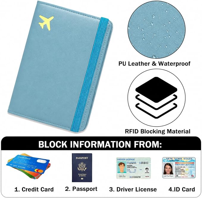ZOPPEN RFID Blocking Passport Holder - Image 4