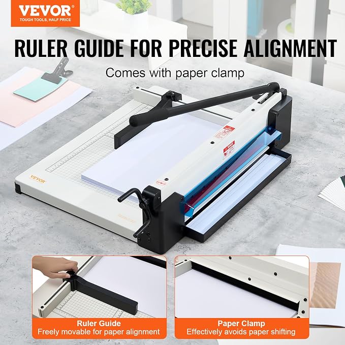 VEVOR Industrial Paper Cutter A3 Heavy Duty Paper Cutter 17 Inch Paper Cutter - Image 2