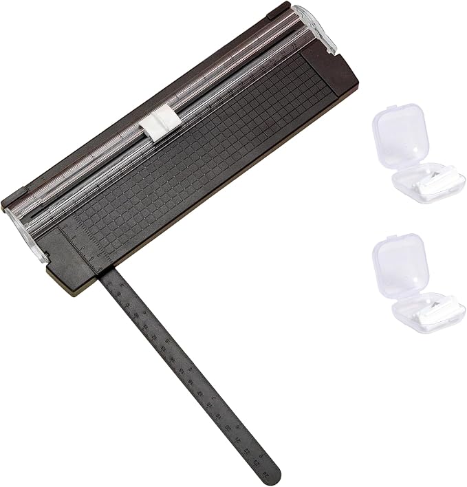Paper Cutter Slider Guillotine, A5 Paper Slicer Trimmer by Unknown