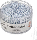 NEEWAY 450pcs Paper Clips Assorted Sizes, Small and Large Paper Clips, Coated by NEEWAY