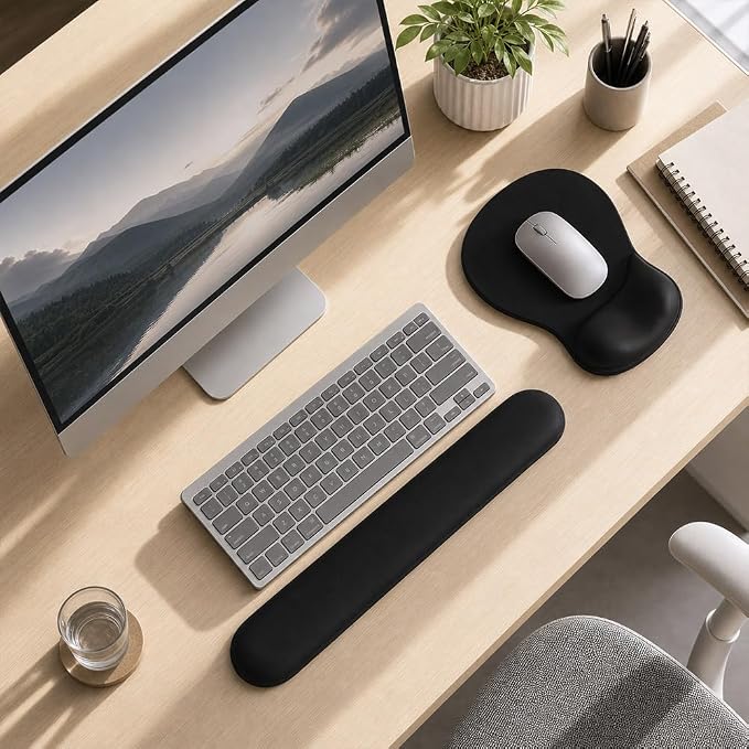 ErgoComfort Gel Wrist Rest Mouse Pad-Ergonomic Office Mousepad - Image 2