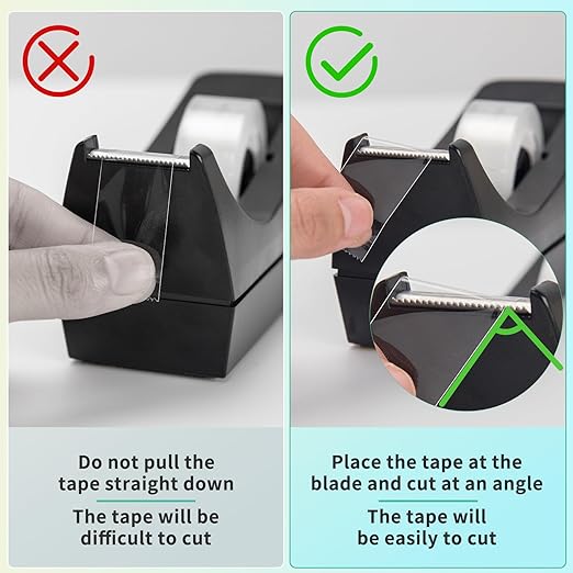 OWLKELA 4 Rolls Transparent Tape Refills, All-Purpose Transparent Glossy Tape - Image 6