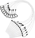 Lewtemi 10 Sets 24 Inch Pen Leash Pen Silicone Lanyard Holder by Lewtemi