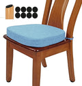BUYUE Thickened 2.5" Friendly Woven Fabric Dining Chair Cushion, U-Shape High by BUYUE