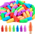 60 Pack Erasers for Kids, Sooez Pencil Top Erasers, Eraser Caps, Cap Toppers by Sooez