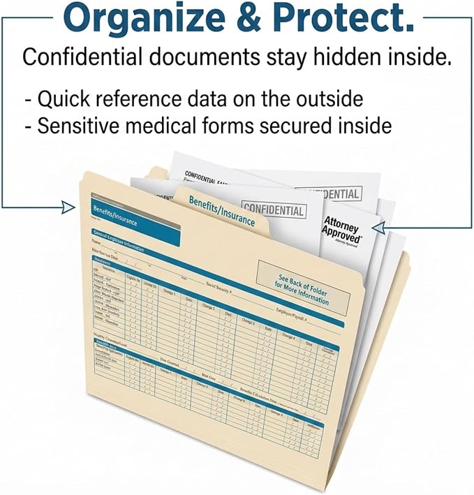 ComplyRight Benefits/Insurance Folder, Document Filing Folder - Image 3