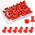 40Pcs Wood Push Pins, Decorative Thumb Tacks, Wooden Pins and Tacks, Cork Board by Dorbetar