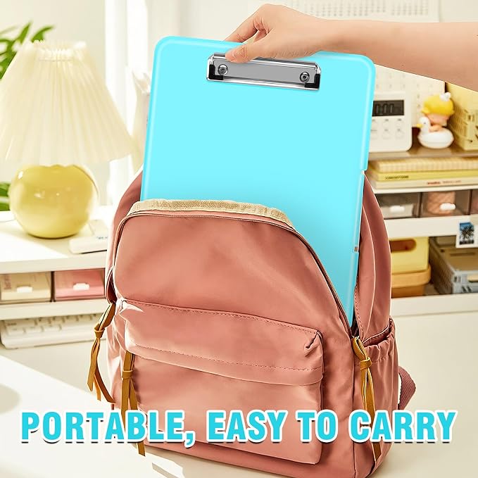 ANZNKU Clipboard with Storage, 13x9.6 Nursing Clipboard Foldable, Storage - Image 5