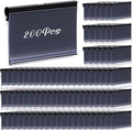 Tatuo 200 Pcs Reusable Plastic Wire Shelf Label Holders, Price Card Sign by Tatuo