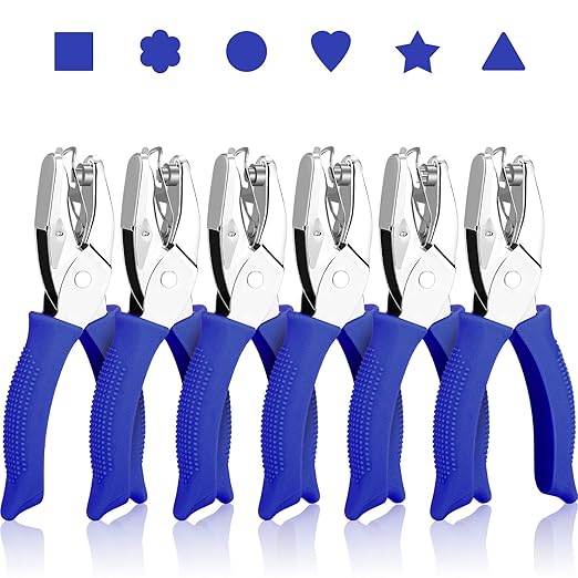 Modacraft 6-Pack Craft Hole Punchers Set by Modacraft
