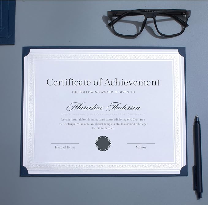 75 Pack Single Sided Certificate Holders - Image 7