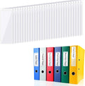 Chinco 120 Pcs Label Holders Clear Self Adhesive Pockets 1x3 Inch Binder Labels by Chinco