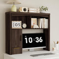 Desktop Shelf, Wooden Desk Hutch by Homiflex