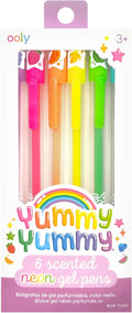 Ooly Yummy Yummy Scented Gel Pens Neon Set of 6 by Ooly