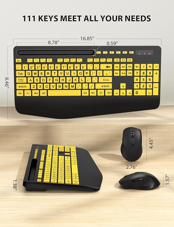 Wireless Keyboard and Mouse Combo - Image 7