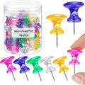 Outus 60 Pcs Giant Push Pins Jumbo Tacks 1/1.8inch Plastic Head by Outus