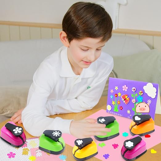 Flower Hole Punches, Star Hole Punch, Heart Punch, Flower Punches, Flowers - Image 2