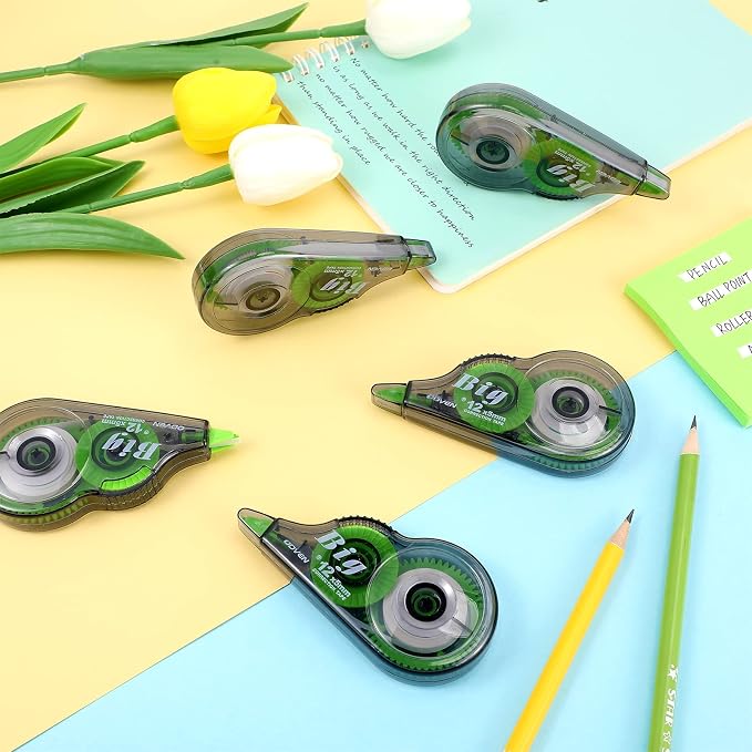 Yexiya 48 Pieces Correction Tapes Original Correction Wide Eraser Applicator - Image 5