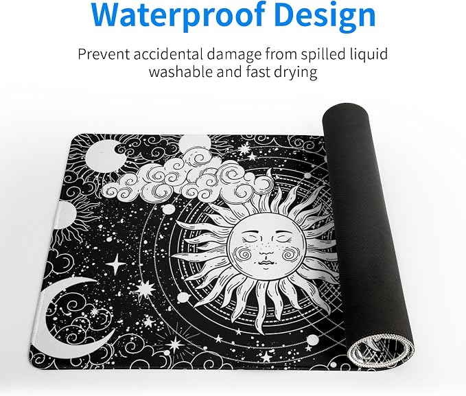Magic Astrology Extended Big Mouse Pad Large, Gaming Mouse Pad Desk Pad - Image 4