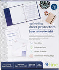 C-Line Top Loading Super Heavyweight Poly Sheet Protectors, 11 x 8.5 Inches by C-Line