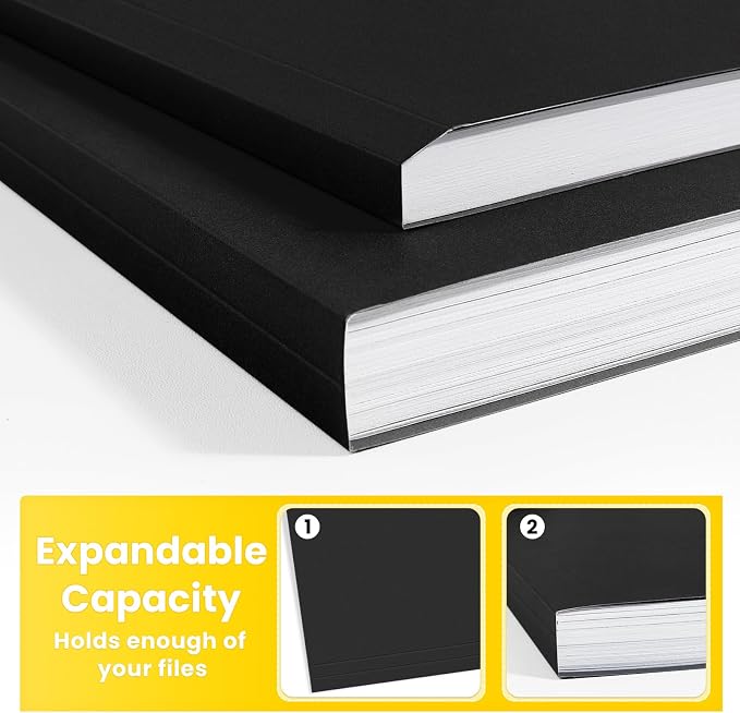 SUNEE File Folders, 120 Pack Manilla Folders 8.5 x 11, 1/3 Cut Tab - Image 4