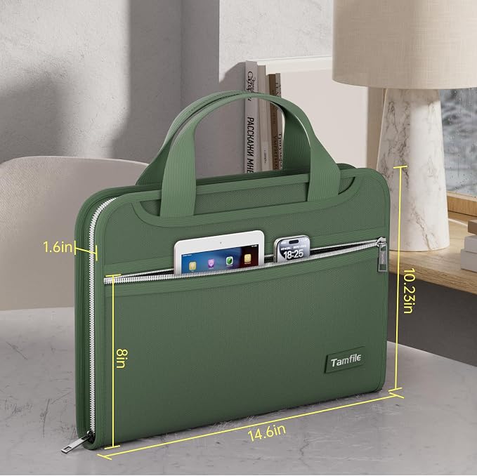 Tamfile Fireproof Accordion File Organizer - Image 5
