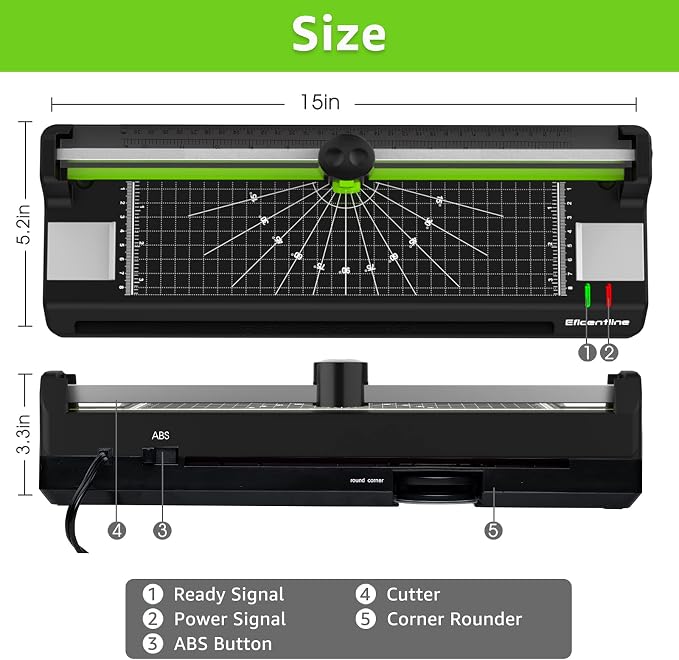 Laminator Machine for A3/A4/A6, Thermal Laminating Machine for Home Office - Image 6