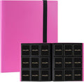 Card Binder 9 Pocket Storage 360 Card Binder, Trading Card Binder Senior and by BOOMIBOO