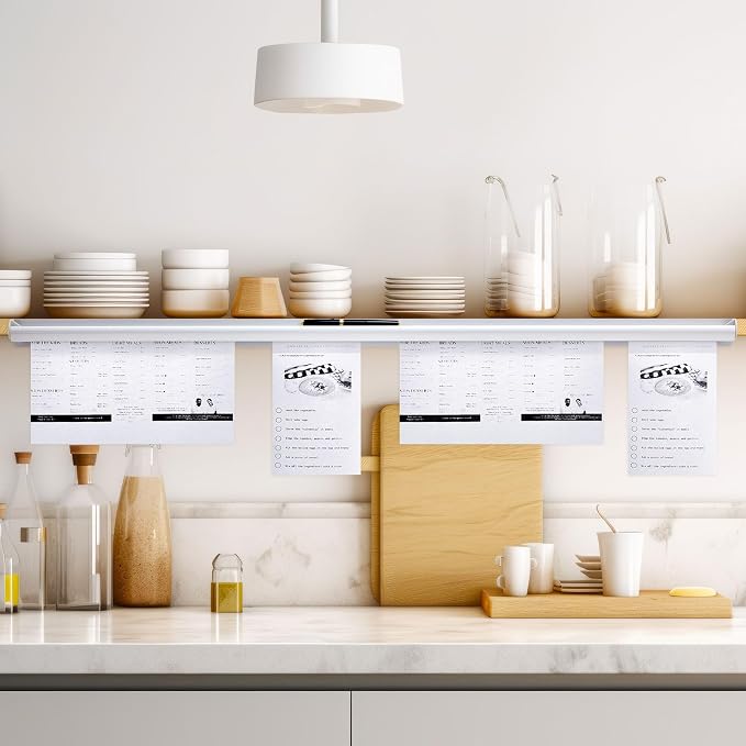 Henoyso 2 Pcs Restaurant Ticket Holder 16/18/24/28/30/32/40/44" Slide Check - Image 7