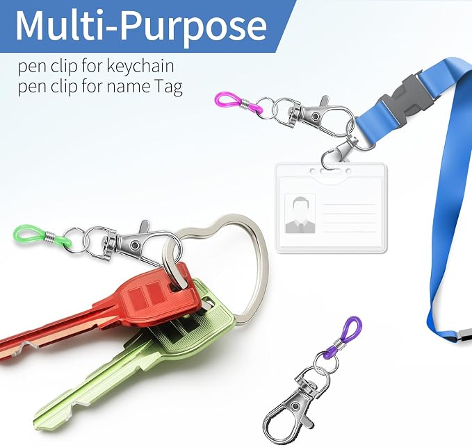 GAQWOK 10PCS Retractable Pen Holders - Image 4