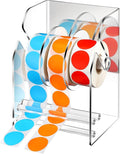 Geosar 1 Pc Adjustable Label Dispenser 3 Disks Sticker Roll Holder Sticker by Geosar