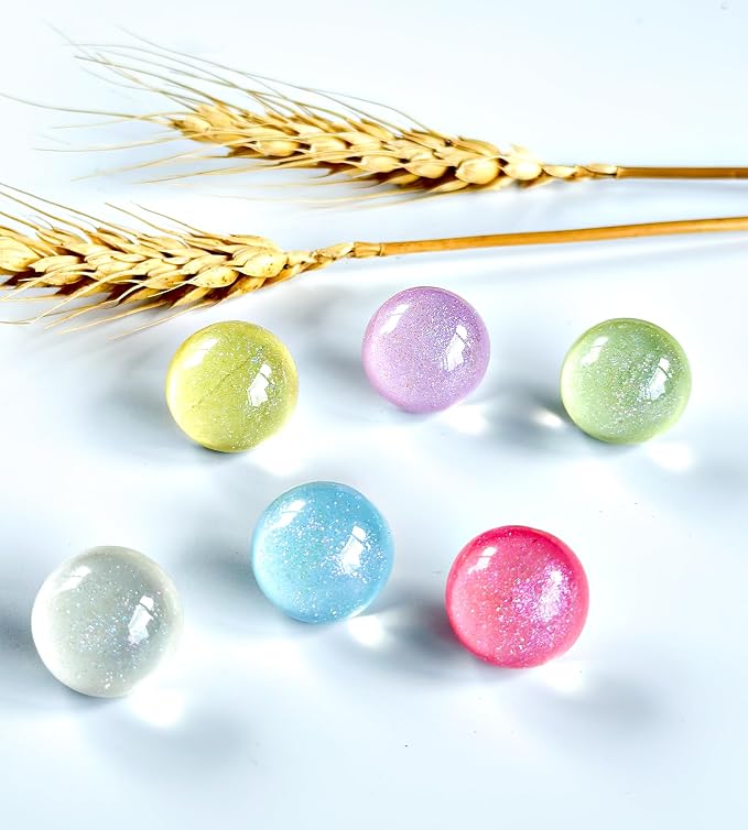 Cute Push pins, Decorative Studs, 24 Glittering pins, Suitable - Image 3