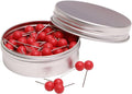 Tupalizy 100PCS 1/4 Inch Small Round Head Map Tacks Pins by Tupalizy