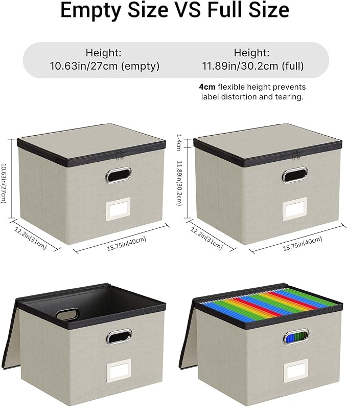 Oterri File Organizer Boxes - Image 2