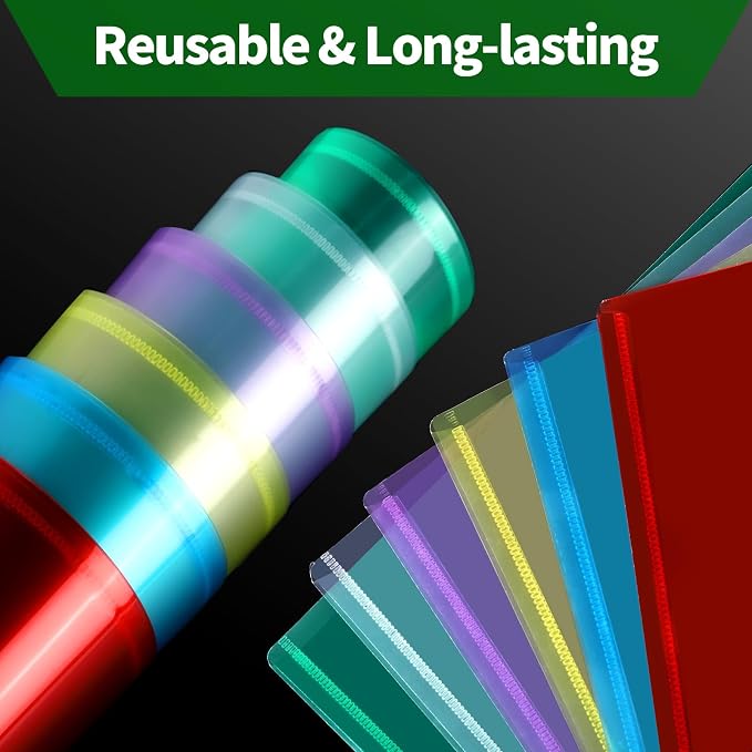 LEOBRO Plastic File Folders, Folders - Image 4