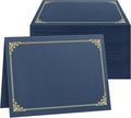 SUNEE Certificate Holders, 100 Packs Navy Blue Diploma Holders, Certificate by SUNEE