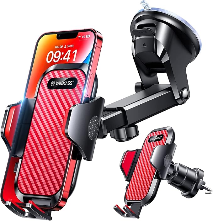 VANMASS Phone Holders for Your Car 2026 Ultimate Phone Mount Military-Grade by VANMASS