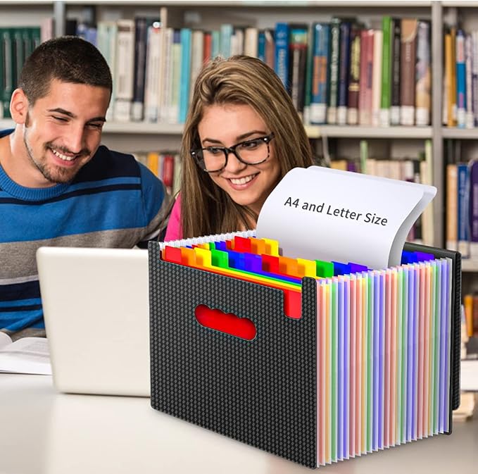 Expanding File Folders, Accordion File Organizer - Image 7