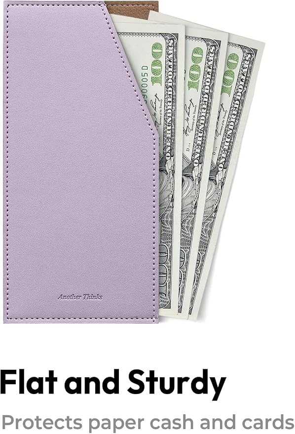 carrotez PU Leather Card and Cash Envelope - Image 5