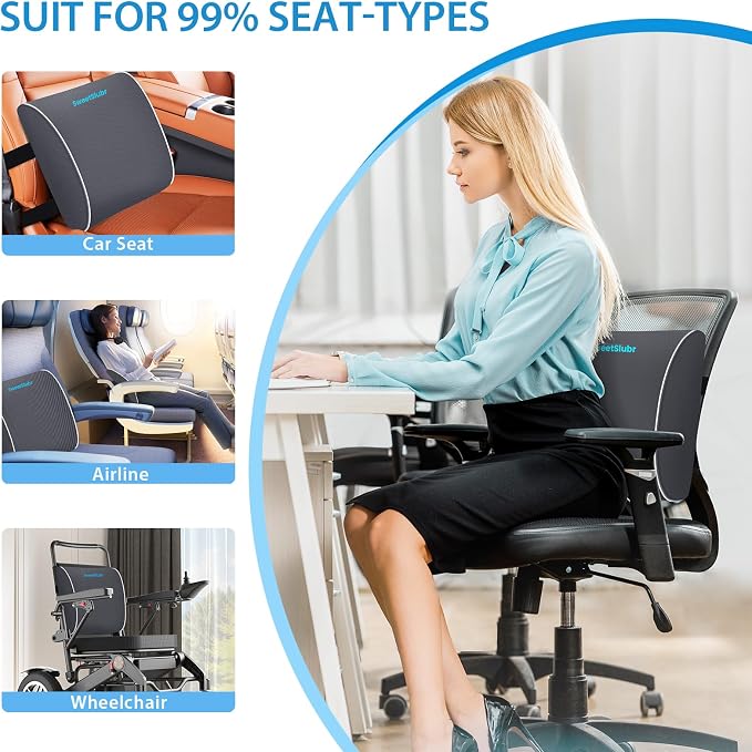 SweetSlubr Large Lumbar Support Pillow - Image 7