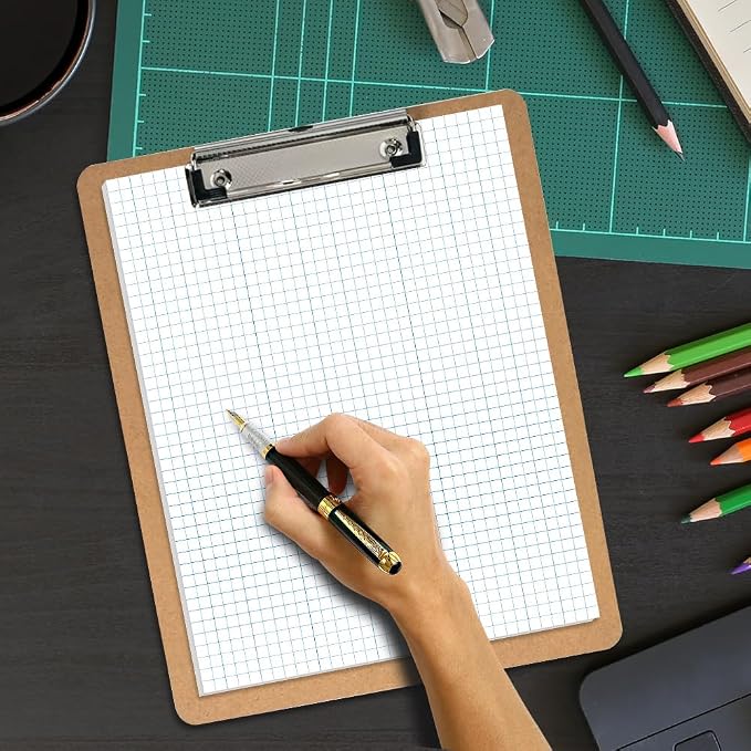 Graph Paper - A4 Unpunched Grid Paper, 100Sheets / 200Pages Double Sided - Image 3