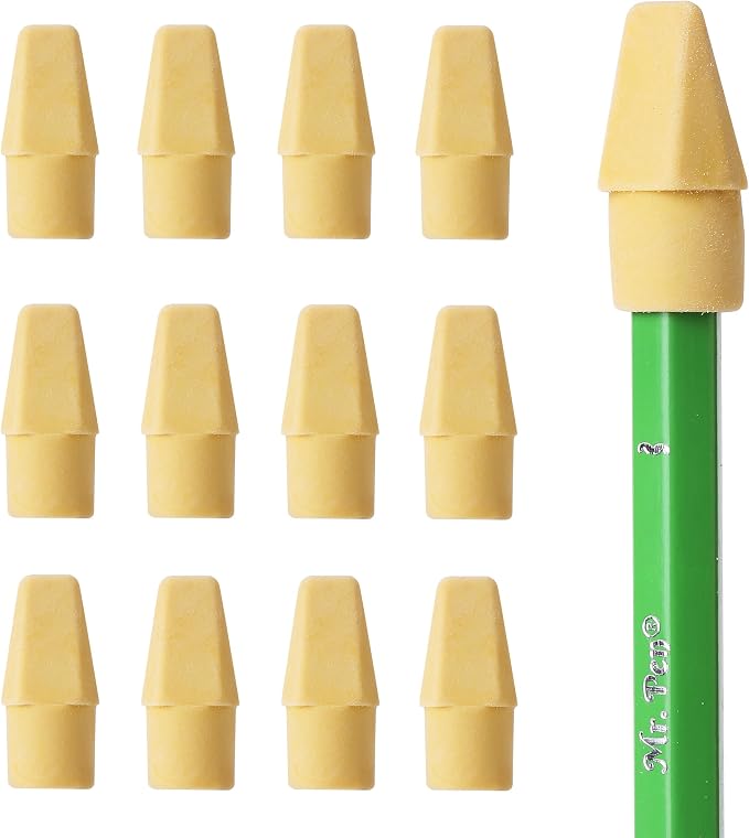 Mr. Pen- Pencil Eraser Toppers, 120 Pack, Cap Erasers | Pencil Top Erasers - Image 7
