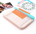 Guillotine Paper Trimmer, Mini Guillotine Paper Cutter, 6 inch Cut Length by CYFUNDESIGN