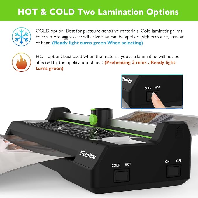 Laminator Machine for A3/A4/A6, Thermal Laminating Machine for Home Office - Image 3