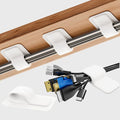 Cable Management Under Desk, 【Up to 15 Cord】【Enhanced Wire Holder】 Reusable by Liveabetterlife