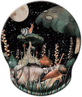 Mouse Pad with Wrist Support, Ergonomic Mouse Pad with Memory Foam Wrist Rest by LIZPARE